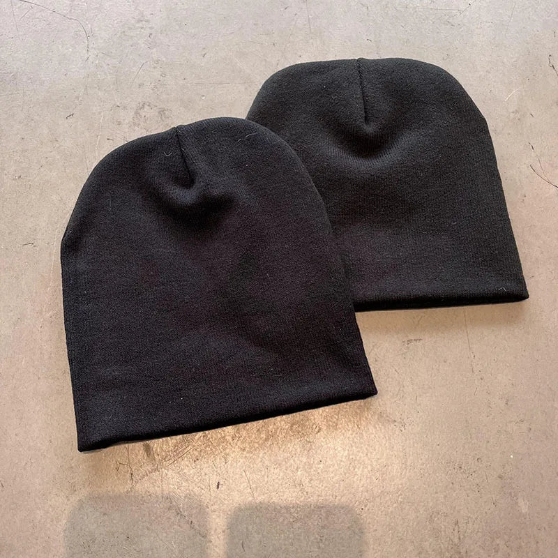 Hat Knitting Beanies Goth Tooth Caps