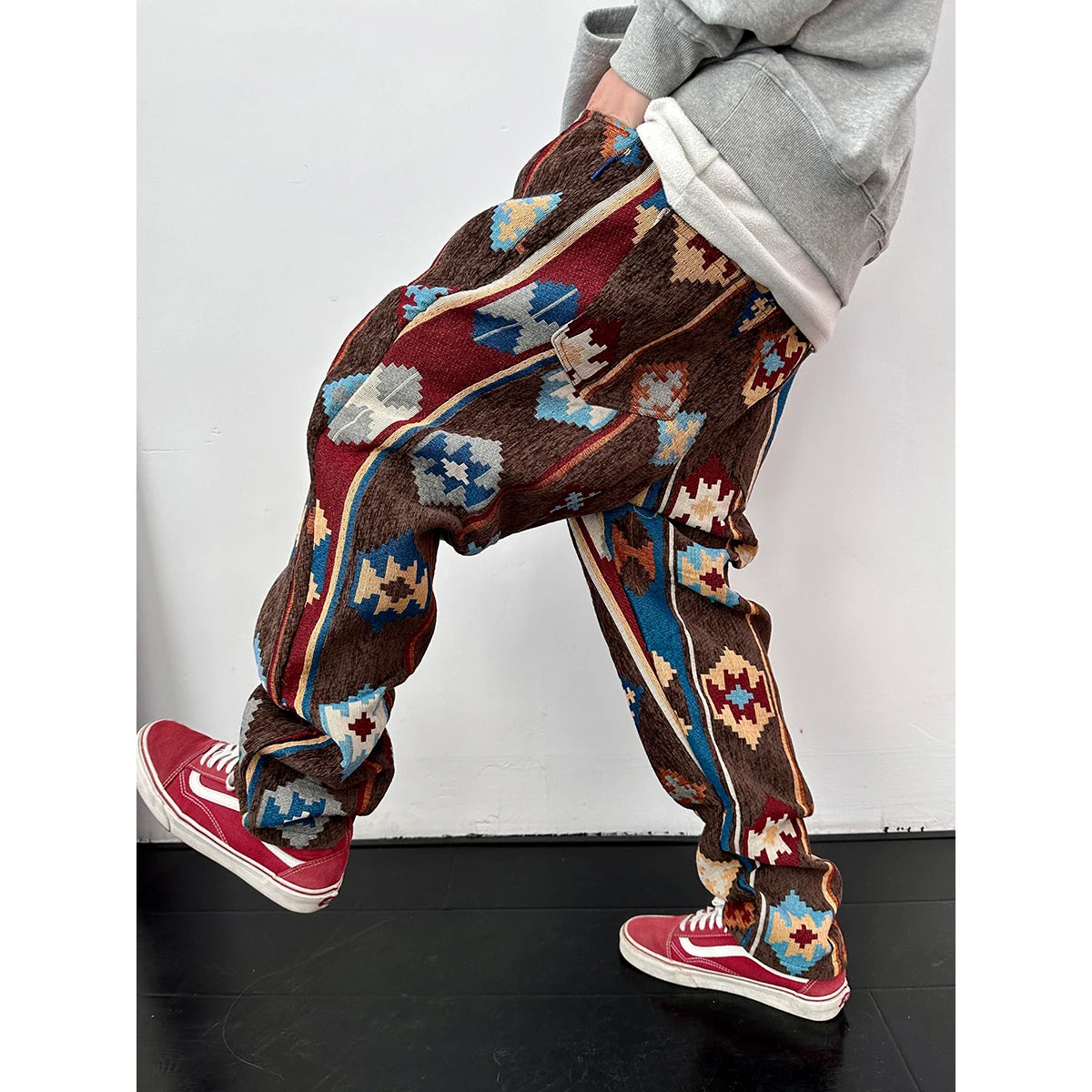 Pantalon Cargo Streetwear Ethnique