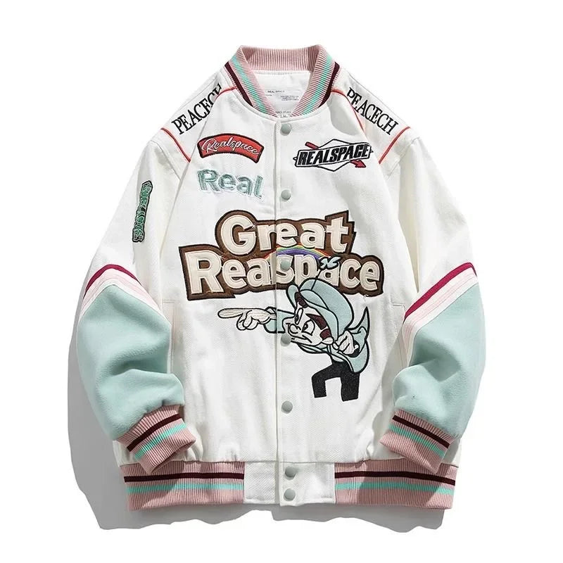 Veste Baseball Retro Y2K