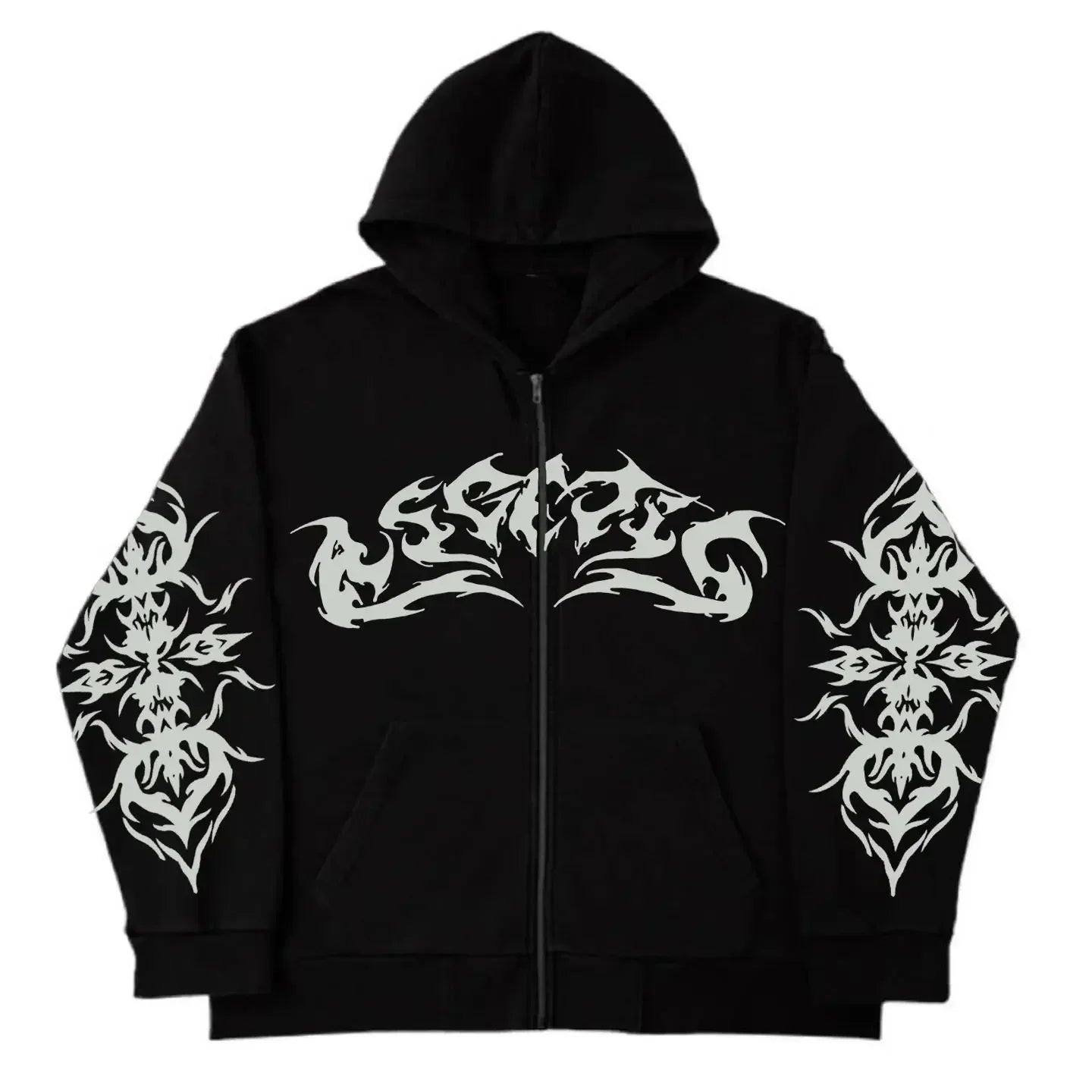 Y2K Retro Hoodie Herbst – Streetstyle Unisex