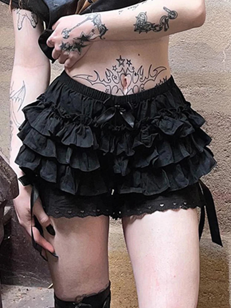 Shorts en dentelle Lolita