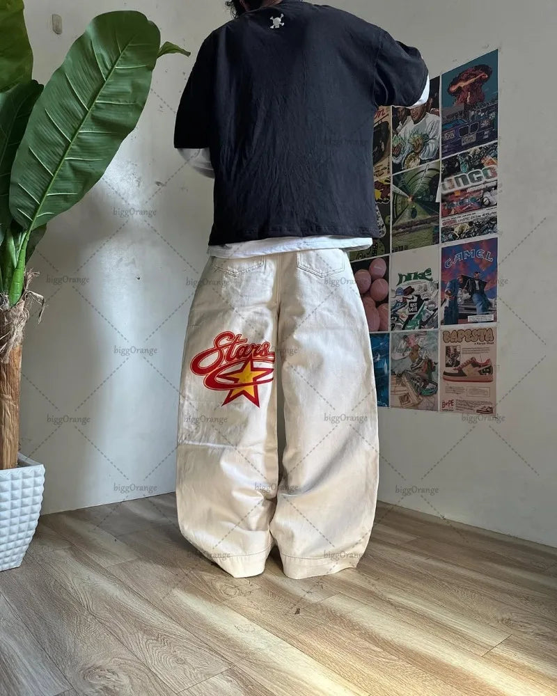 Trendy Marke Retro Streetwear Hosen