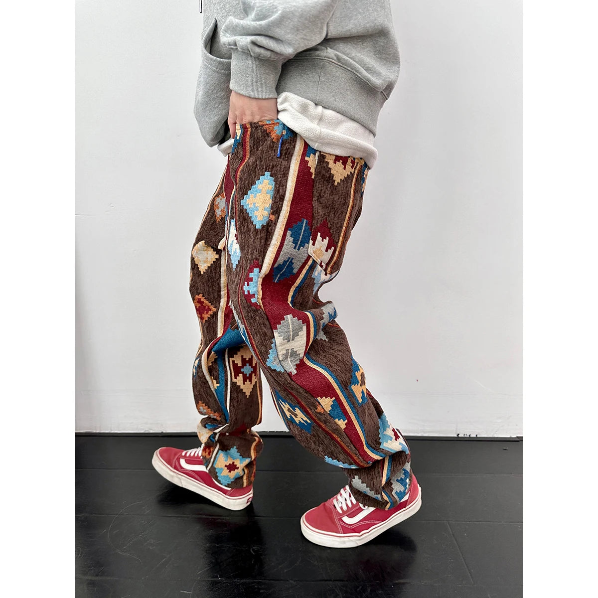 Pantalon Cargo Streetwear Ethnique