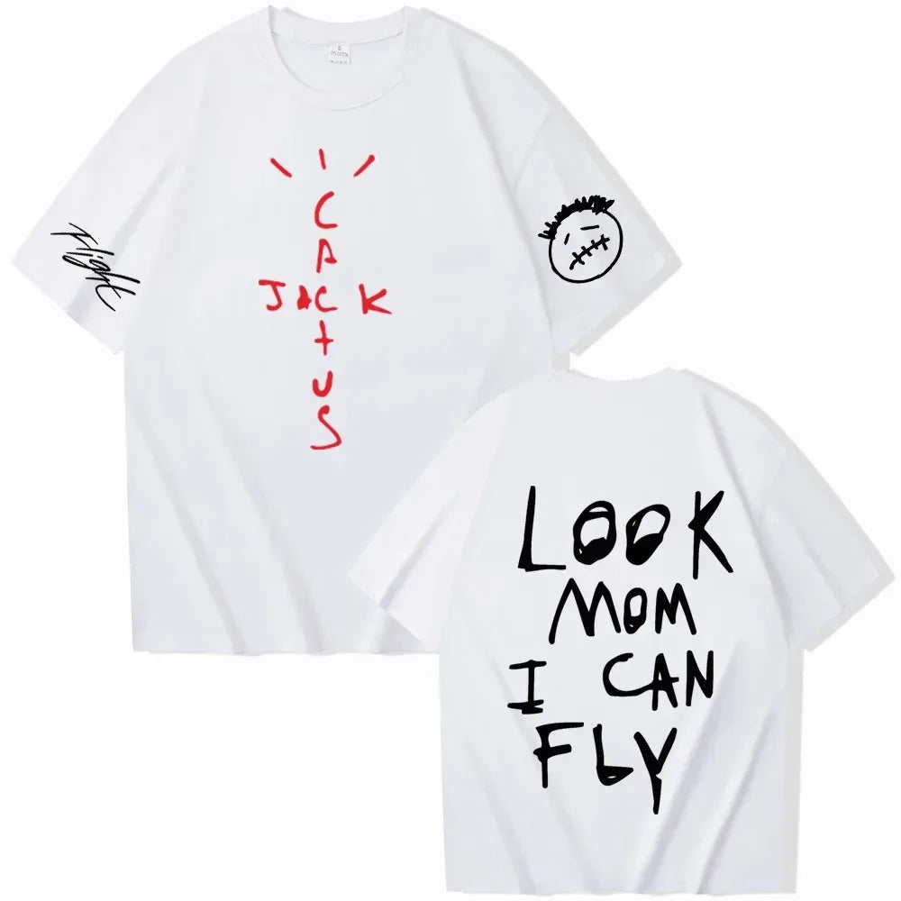 Y2K Letter Print T-Shirt for Men & Women