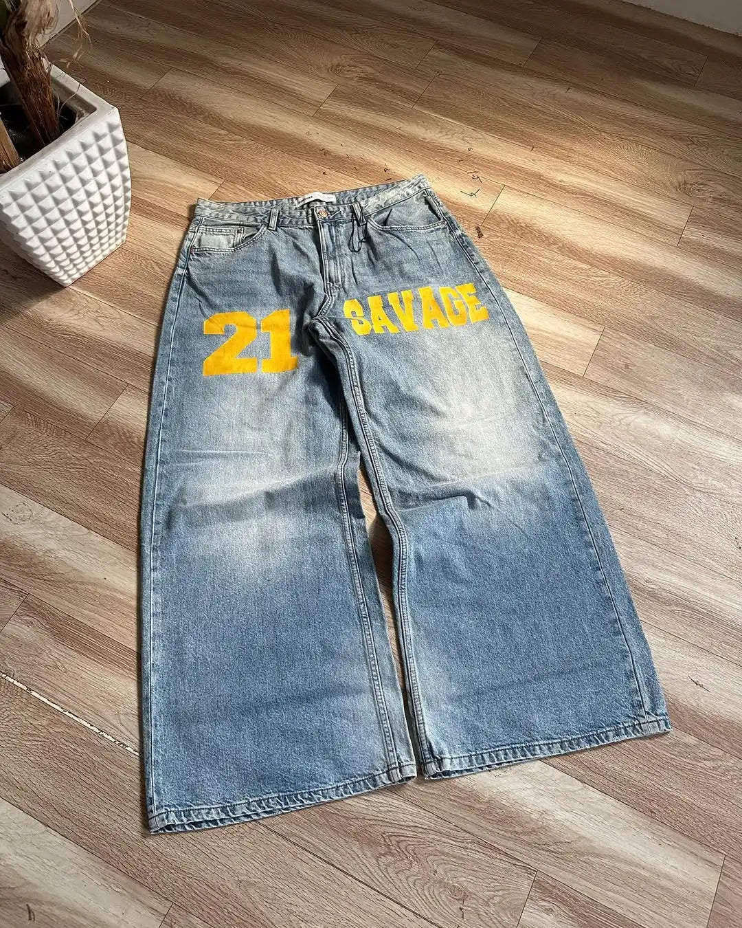 Trendy Marke Retro Streetwear Hosen