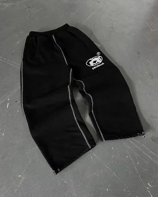 Trendy Y2K Streetwear Freizeithose