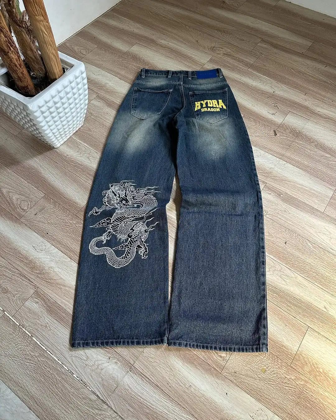 Trendy Marke Retro Streetwear Hosen