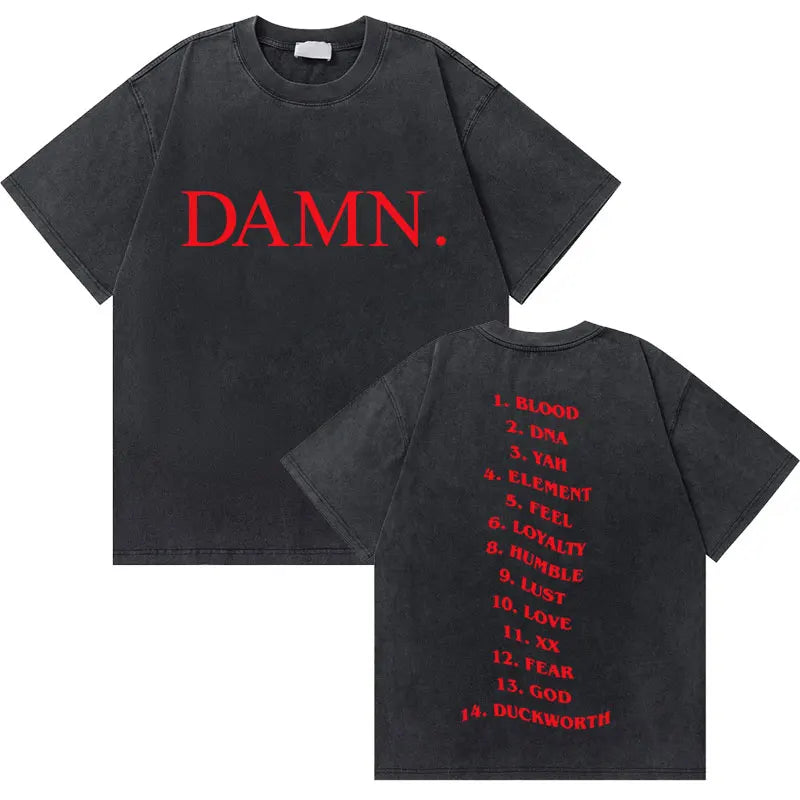 Kendrick Lamar vintage lavado