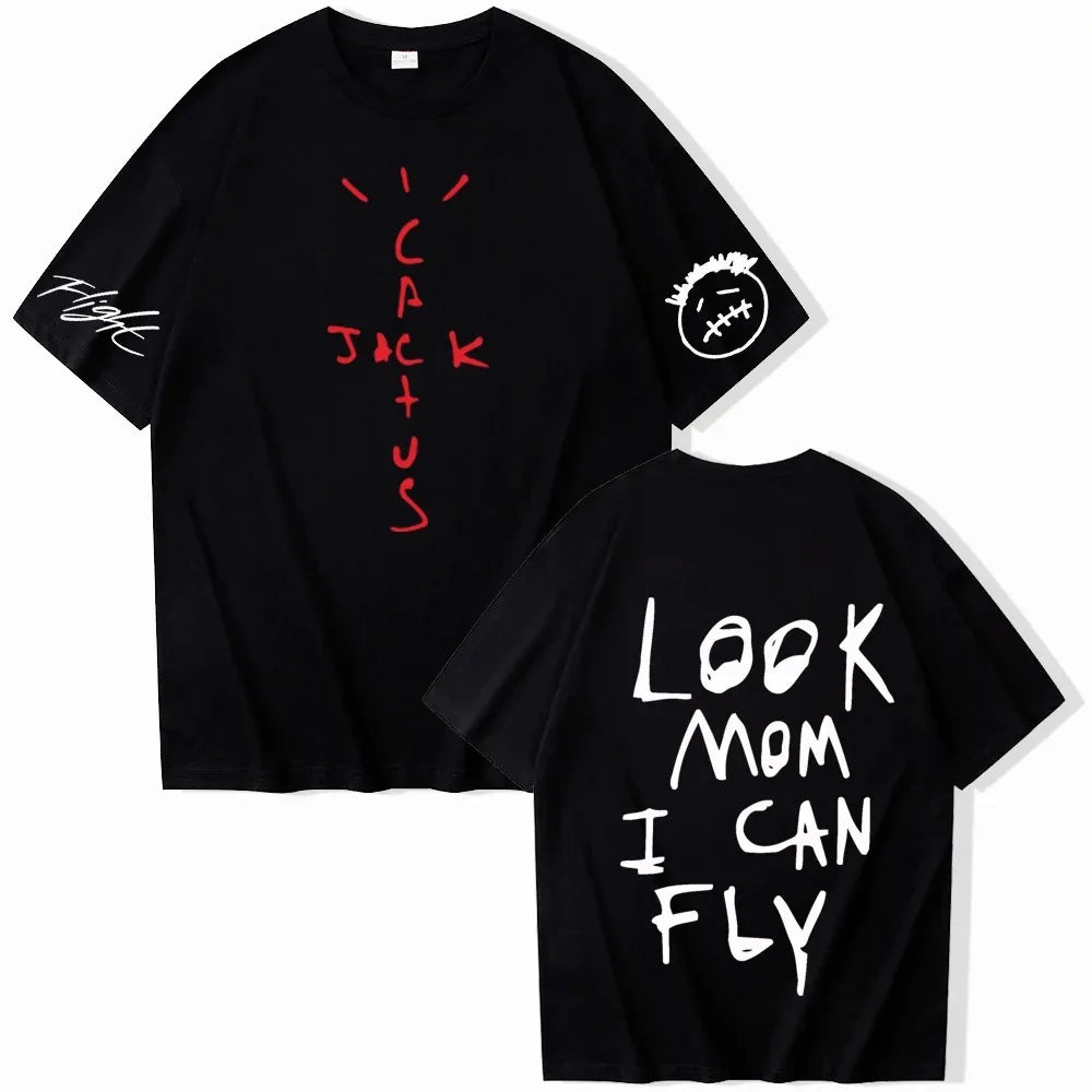 Y2K Letter Print T-Shirt for Men & Women