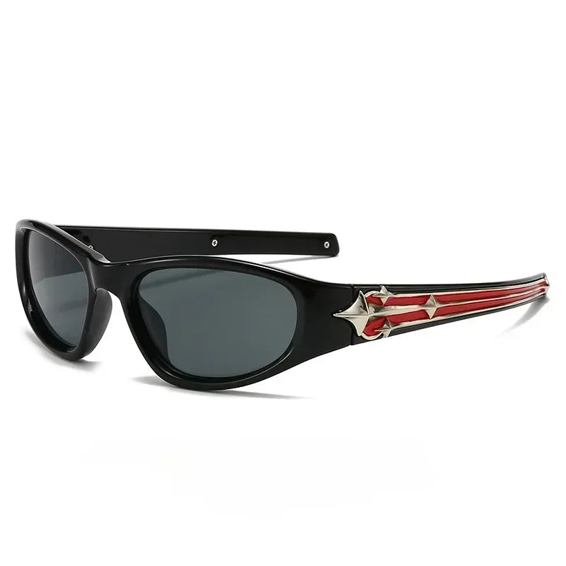 Y2K Fashion Punk Sports Sunglasses