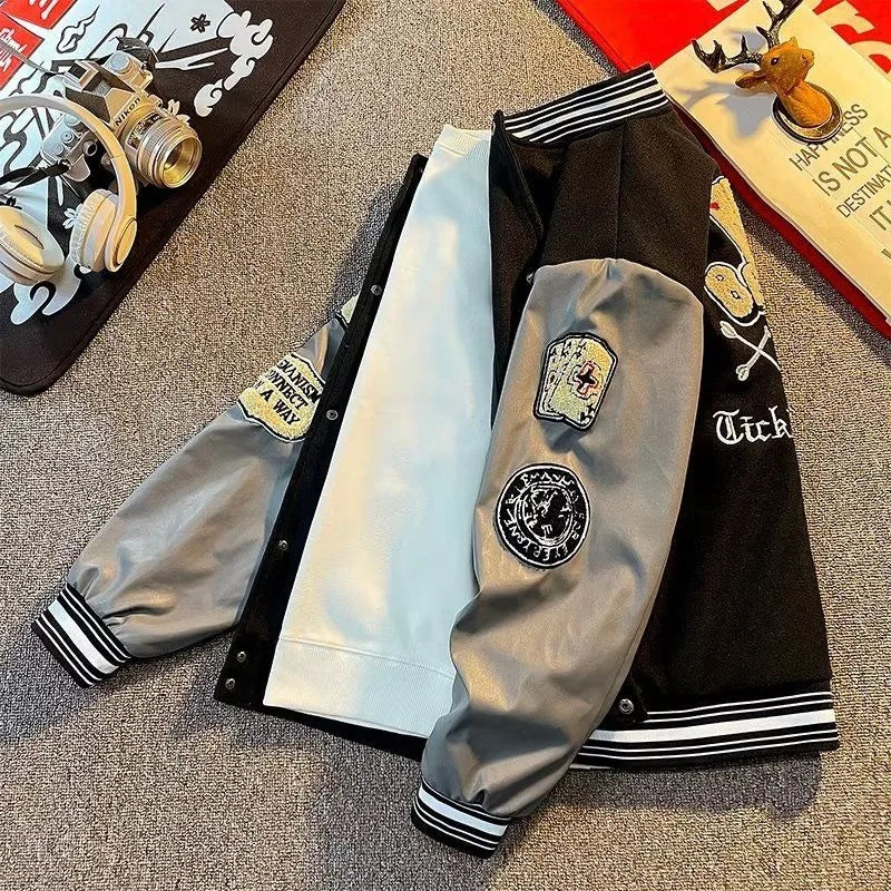Veste Baseball Vintage Y2K